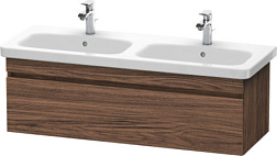Модуль под раковину DuraStyle 123х44,8х39,8 см, орех тёмный, Duravit DS639802121 Duravit