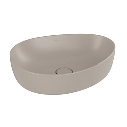 Накладная раковина Antao 51х40х14,5 см, TitanCeram, бежевый матовый, Villeroy&Boch 4A7351AM Villeroy&Boch
