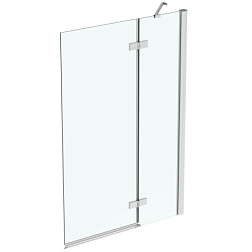 Шторка для ванны I.life 100х150 см, правая, прозрачная, поворотная, Ideal Standard T4886EO Ideal Standard