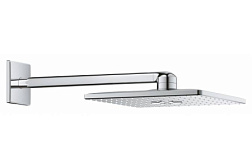 Лейка верхнего душа Rainshower 2 режима, 31 см, square, с держателем, Grohe 26479000Gr Grohe