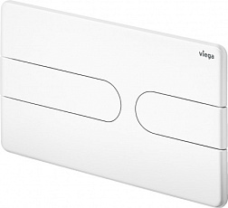 Клавиша смыва Visign for Style VfS23, белая, пластик, механическая, Viega 773151 Viega