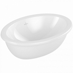 Встраиваемая сверху раковина Loop&Friends 57х41 см, санфарфор, Villeroy&Boch 4A620001 Villeroy&Boch