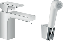 Гигиенический душ со смесителем на раковину Vernis Shape, Hansgrohe 71216000 Hansgrohe
