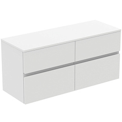 Модуль под раковину Finesse 120,2х44х55,8 см, 4 ящика, со столешницей, белый матовый (лак), Ideal Standard E3426Y1 Ideal Standard