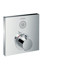 Лицевая часть встраиваемого смесителя Shower Select с кнопкой select, 1 функция, Hansgrohe 15762000 Hansgrohe