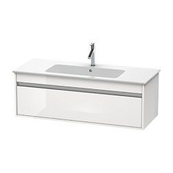 Модуль под раковину Ketho 120х47,5х41 см, белый глянец, Duravit KT642102222 Duravit