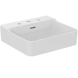 Подвесная раковина Conca 50х45х16,5 см, санфарфор, с отв. под смеситель, Ideal Standard T378301 Ideal Standard