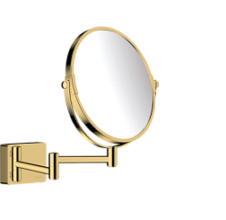 Настенное косметическое зеркало для ванной AddStoris золото, Hansgrohe 41791990 Hansgrohe