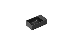Подвесная раковина Colori 40х23х12 см, санфарфор, черный матовый, Catalano 0220410022 Catalano