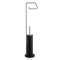 Ёршик Black stone матовый, сталь матовая, 75,5 см, цвет черный, Decor Walther 0973565 Decor Walther