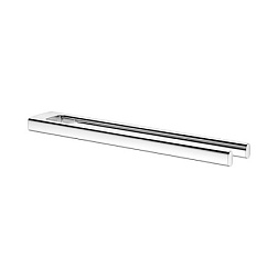 Рожковый полотенцедержатель Actis 45 см, двойной, хром, неповоротный, Keuco 13518010000 Keuco