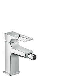 Смеситель для биде Metropol с рукояткой-петлей, с донным клапаном, Hansgrohe 74520000 Hansgrohe