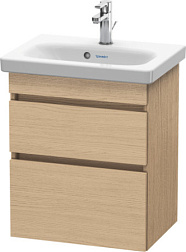 Модуль под раковину DuraStyle 50х36,8х61 см, компакт, дуб натуральный, Duravit DS640303030 Duravit