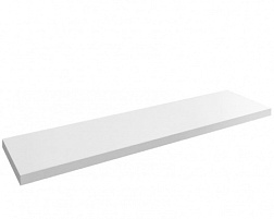 Столешница под раковину Parallel 160х52 см, белый, из ДСП, Jacob Delafon EB52-1600-N18 Jacob Delafon