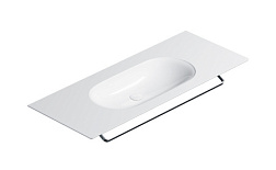 Подвесная раковина Horizon 125х50х12,5 см, санфарфор, Catalano 0521260001 Catalano