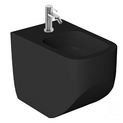 Биде Next 36х56 см, цвет черный матовый, напольное, без крышки, Hatria A0Y3AU02 Hatria