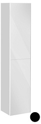 Шкаф-колонна Royal Reflex 35х33,5х167 см, черный, правый, подвесной монтаж, с бельевой корзиной, Keuco 34031570002 Keuco