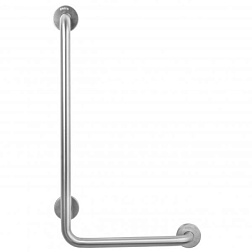 Поручень 70х40 см, правый, матовый, хром, угловой, Nofer 15158.S Nofer