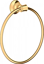 Кольцевой полотенцедержатель Montreux 20,8х20,8 см, золото, Axor 42021990 Axor