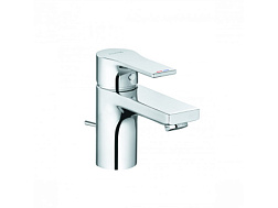 Смеситель для умывальника Zenta SL высота излива 75 мм, неповоротный излив, с донным клапаном, Kludi 482600565 Kludi