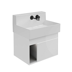 Модуль под раковину Logica M 65,5х46х41,5 см, белоснежный, система push-to-open, Kerama Marazzi LO.M.65\WHT Kerama Marazzi