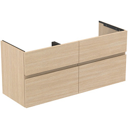 Модуль под раковину Finesse 120х44х54,5 см, 4 ящика, светлый дуб (натуральный шпон), Ideal Standard E3390US Ideal Standard