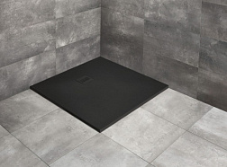 Поддон Kyntos C  90х90х3 см, black, квадратный, искусственный мрамор, Radaway HKC9090-54 Radaway