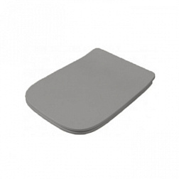 Сиденье для унитаза A16 цвет grey olive, шарниры хром, дюропласт, с микролифтом, быстросъемное, Artceram ASA001 15; 71 Artceram