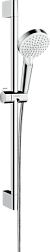 Душевой гарнитур Crometta Vario штанга 65 см, шланг 160 см, лейка 10 см, 2 режима, белый цвет, Hansgrohe 26532400 Hansgrohe