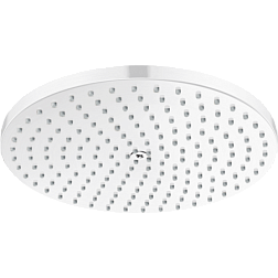 Лейка верхнего душа Raindance S 24 см, round, белый цвет, без держателя, Hansgrohe 27623700 Hansgrohe