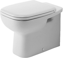 Приставной унитаз D-Code 35,5х56 см, без сиденья, Duravit 21150900002 Duravit