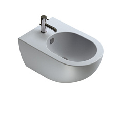 Биде Colori 35х54 см, цвет цемент матовый, подвесное, без крышки, Catalano 1BSF54CS Catalano