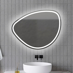 Зеркало Stone 80х70 см, с подсветкой, Xpertials 84354135-37041 Xpertials