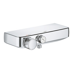 Настенный смеситель без излива Grohtherm SmartControl без лейки, термостат, Grohe 34719000 Grohe