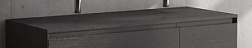 Столешница под раковину Luxor 80х46 см, цвет отелло, из МДФ, IBX TAPALUX080/OTHELLO IBX