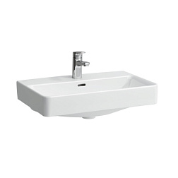 Подвесная раковина Pro S 60х38х9,5 см, с 1 отв. для смесителя, санфарфор, Laufen 8.1795.9.000.104.1 Laufen