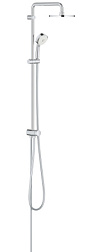 Гарнитур с верхним душем New Tempesta Cosmopolitan 26453001 4 режима ручной лейки, 20 см, round, Grohe 26453001 Grohe