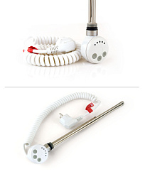 Электронагреватель для полотенцесушителя Meg 1.0 300w, белый, Сунержа 12-1517-0001 Сунержа