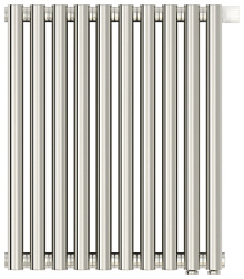Отопительный дизайн-радиатор Эстет 45х50 см, 10 секций, матовый белый, двухрядный глухой, Сунержа 30-0312-5010 Сунержа