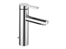 Смеситель для умывальника Plan blue до излива 12,5 см, неповоротный излив, с донным клапаном, Keuco 53902 010002 Keuco