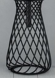 Консоль для раковины Wire 43х43х65 см, цвет чёрный, Artceram ACA045 03; 00 Artceram