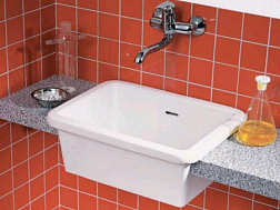 Стиральная мойка Specials 42х38 см, с переливом, Hatria YN0201 Hatria