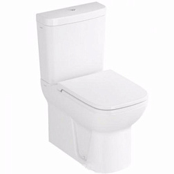 Чаша унитаза-компакта S20 безободковый, тихий смыв, Vitra 5512B003-0096 Vitra