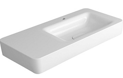 Подвесная раковина Henges 100х50х13 см, (подвесная/накладная), санфарфор, с отв. под смеситель, Simas HE 12 bia Simas