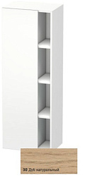Шкаф-колонна DuraStyle 50х36х140 см, корпус-белый матовый, фронт-дуб натуральный, левый, подвесной монтаж, Duravit DS1239L3018 Duravit