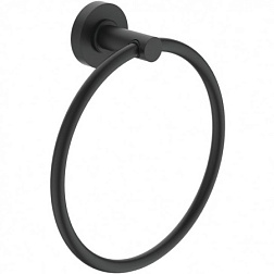 Кольцевой полотенцедержатель Iom матовый, цвет черный, Ideal Standard A9130XG Ideal Standard