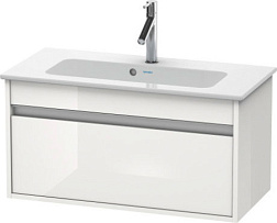 Модуль под раковину Ketho 80х38,5х41 см, белый глянцевый, Duravit KT642302222 Duravit