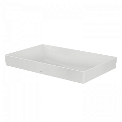 Накладная раковина Neorest 60х38х13,7 см, с переливом, с покрытием cefiontect, LinearCeram, TOTO L4716RE#XW TOTO