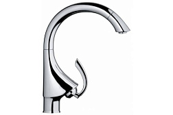 Смеситель для кухни с выдвижной лейкой K400, Grohe 33786000 Grohe
