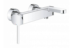 Настенный смеситель Plus неповоротный излив, с выходом на душ (без лейки), Grohe 33553003 Grohe